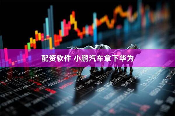 配资软件 小鹏汽车拿下华为