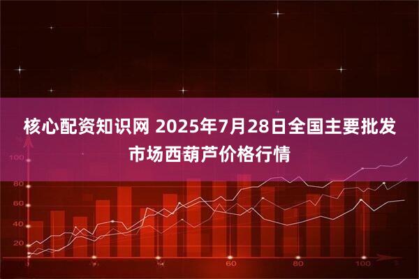 核心配资知识网 2025年7月28日全国主要批发市场西葫芦价格行情